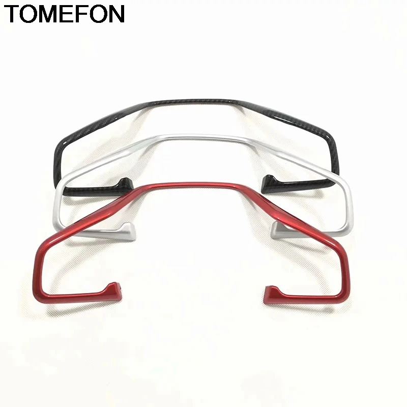 TOMEFON For Honda Civic 10th 2016 2017 2018 Steering Wheel Decoration Frame Moulding Cover Trim Styling Interior Accessories ABS |