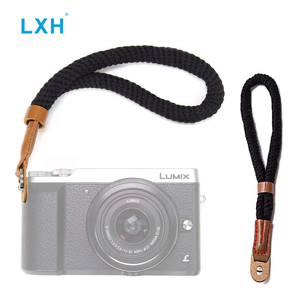 Д х В Винтаж холст ремешок для камеры на запястье для sony Nikon Leica Canon Fujifilm X100F X-T20 X-T10 X-T2 X70 X-Pro2 X-E2S X-E2 X-E1