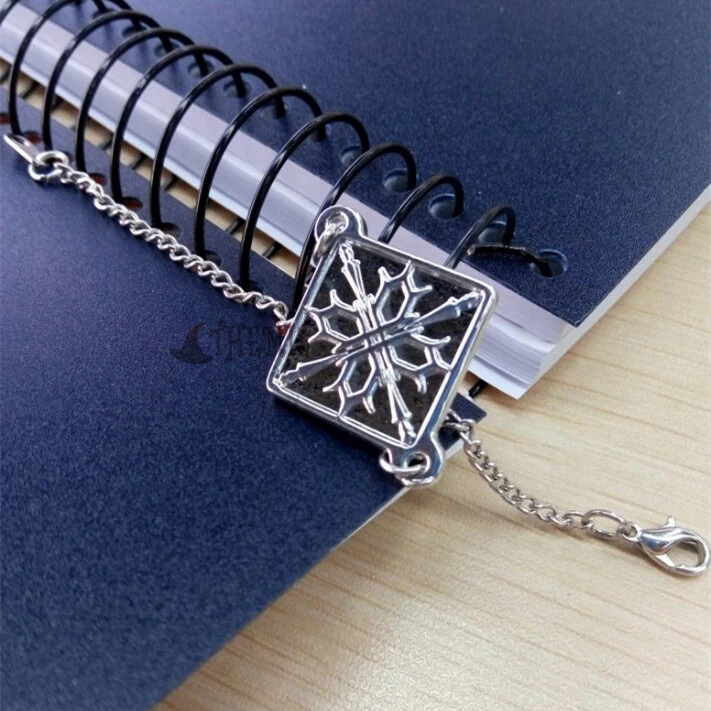 Athemis  Vampire Knight KurosuKuran Yuki Badge  Pendant Bracelets Necklace Cosplay Accessories