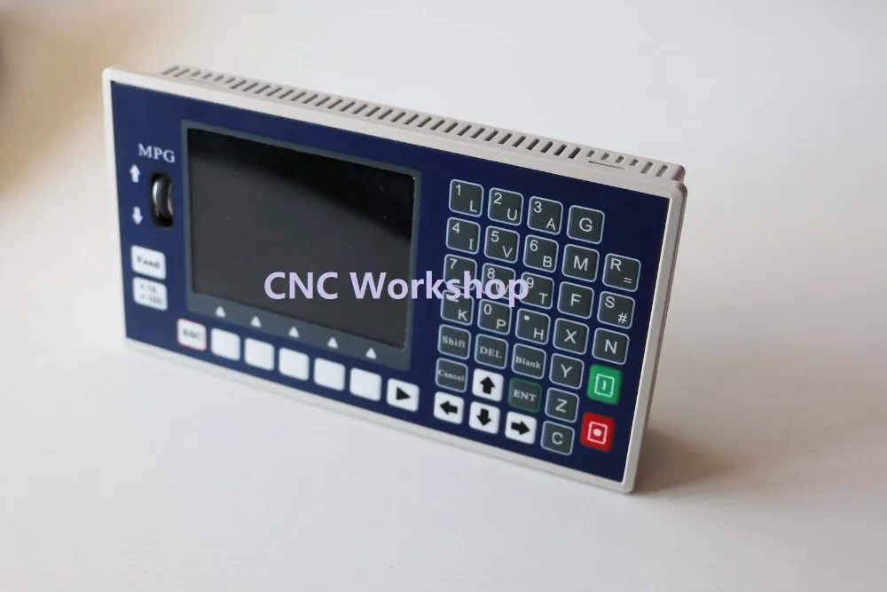  Controlador CNC de 4 ejes USB Stick código G husillo Panel de Control MPG controlador de torno de f