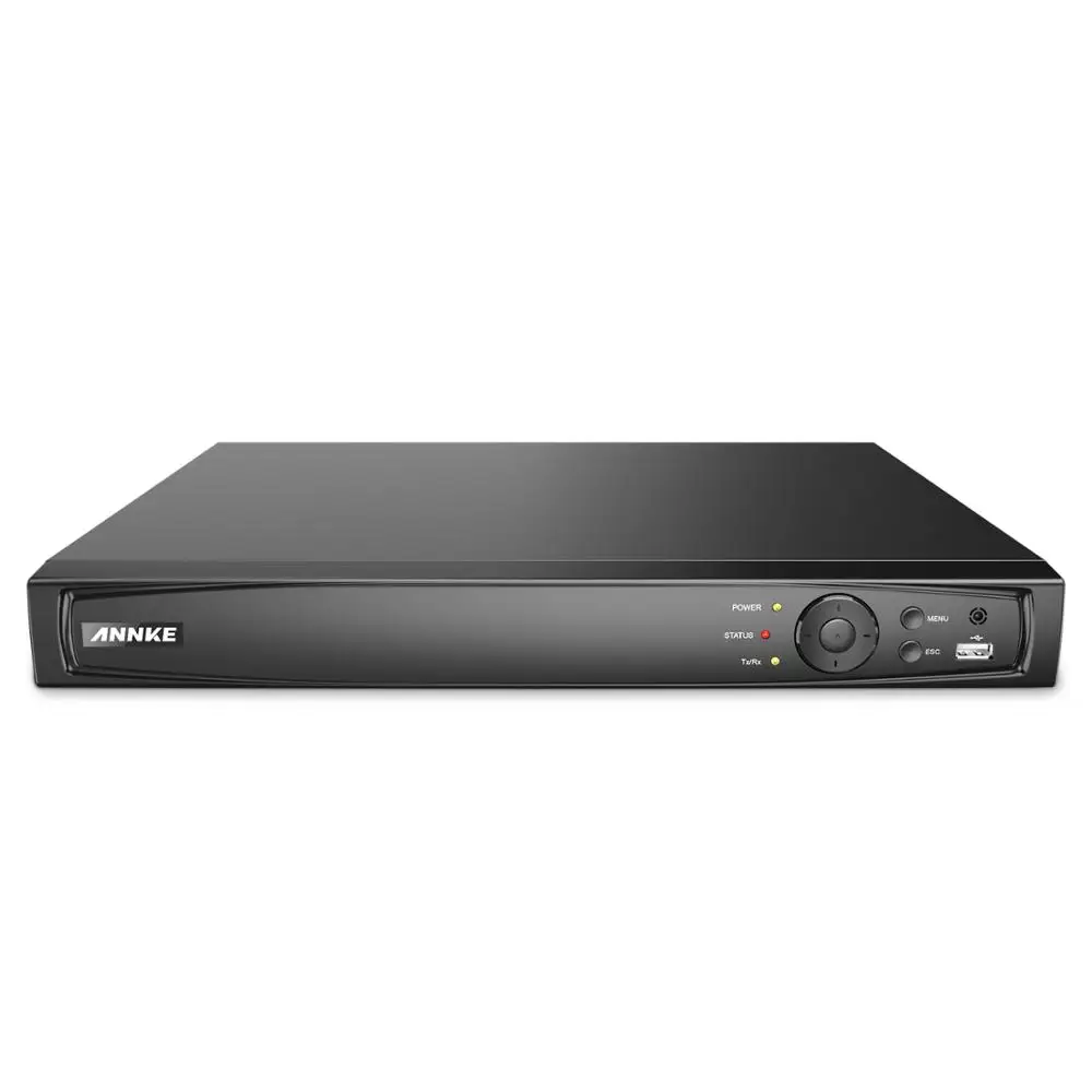 Сетевой видеорегистратор ANNKE 16CH 4K POE для комплекта видеонаблюдения сетевой VGA HDMI