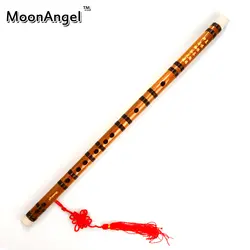 Традиционный Ручной Китайский один Раздел Флейта Из Бамбука Дицзы Мембрана Китайский узел