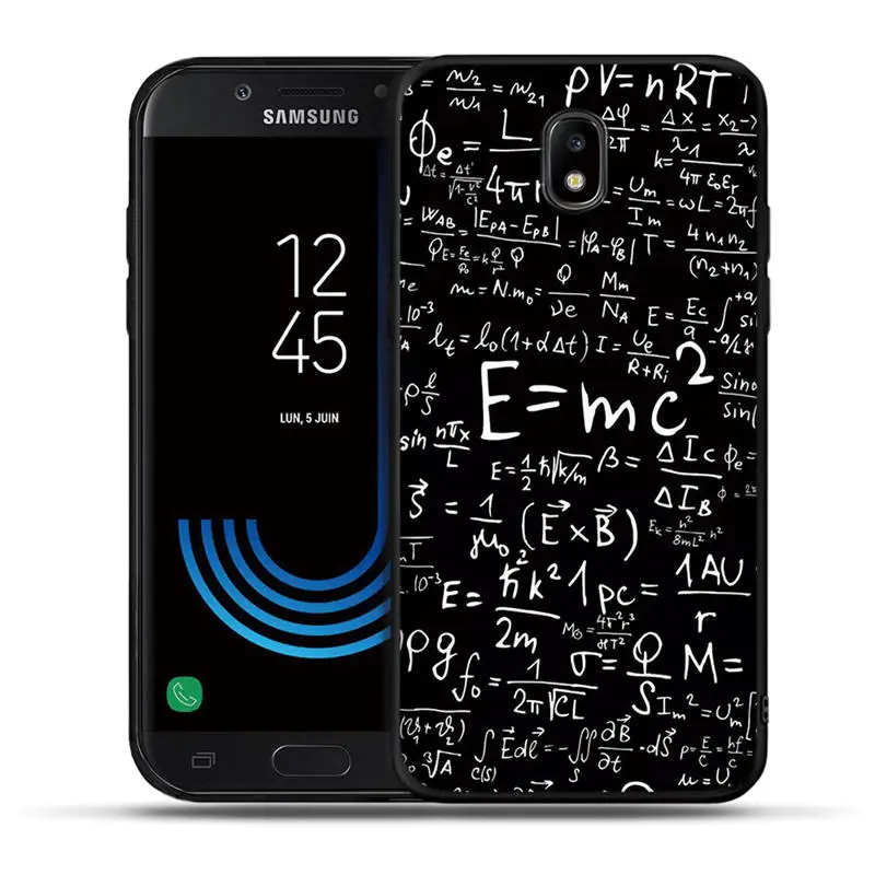 С живописным узором чехол для телефона для samsung Galaxy J3 J5 J7 G530 J6 Черный силиконовый чехол для J3 J5 J330F J530F euit