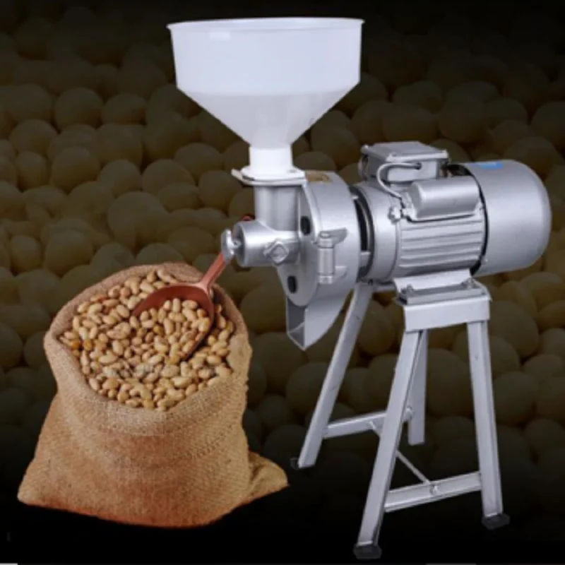 

Merrill 220V 4 Kinds of Head Grinder Soybean Milk Making Wheat Flour Machine