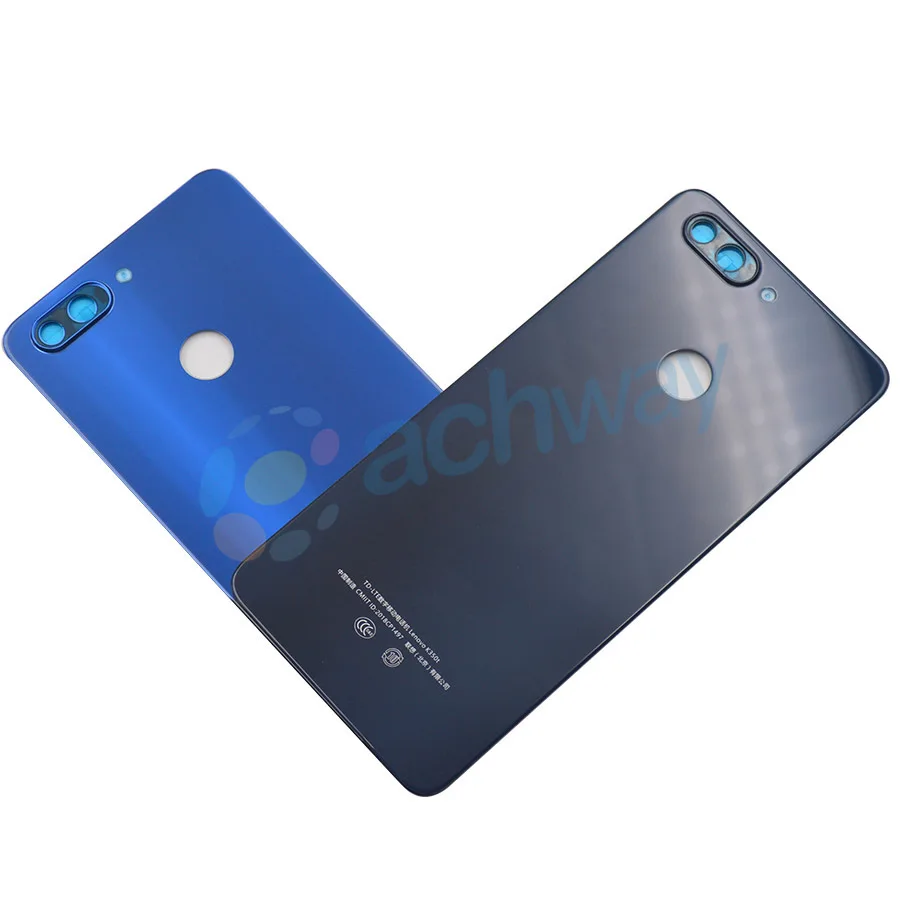 Original New Cover Lenovo K5 Back Battery Cover Rear Housing Case With Camera Lens Cover Replacement Lenovo K350t Battery Cover (4)