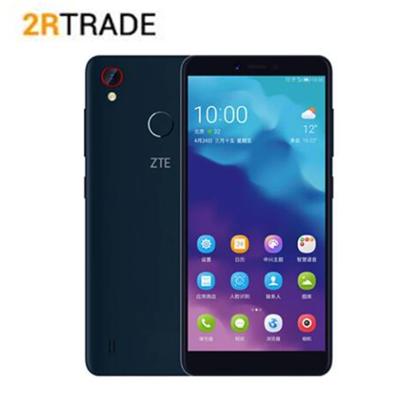 

Original ZTE Blade A4 Android 8.1 4GB RAM 64GB ROM Snapdragon Octa Core Dual SIM card 4G-LTE Smartphone Cellphone