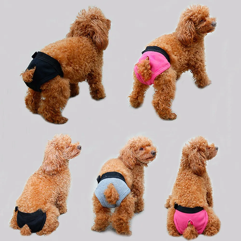 2018 NEW Cute Pet Dog Panty In Season Sanitary Pants 0413Dog Shorts