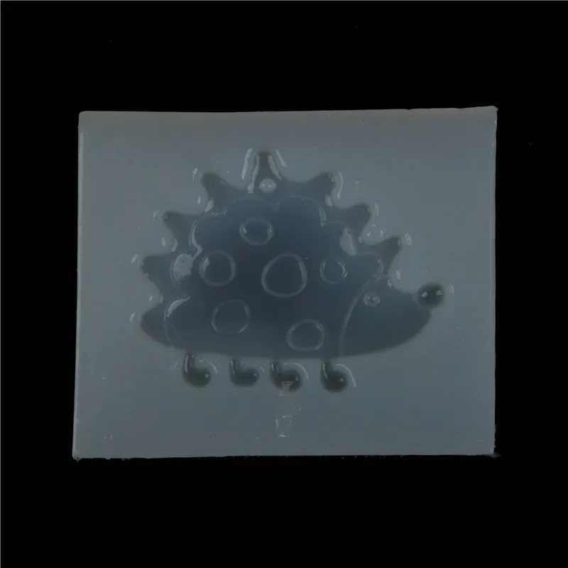 

1pc Transparent Hedgehog Shape Silicone 3D Mold For Chocolate Craft Cake Topper Fondant Sugarcraft Mould Gum Paste