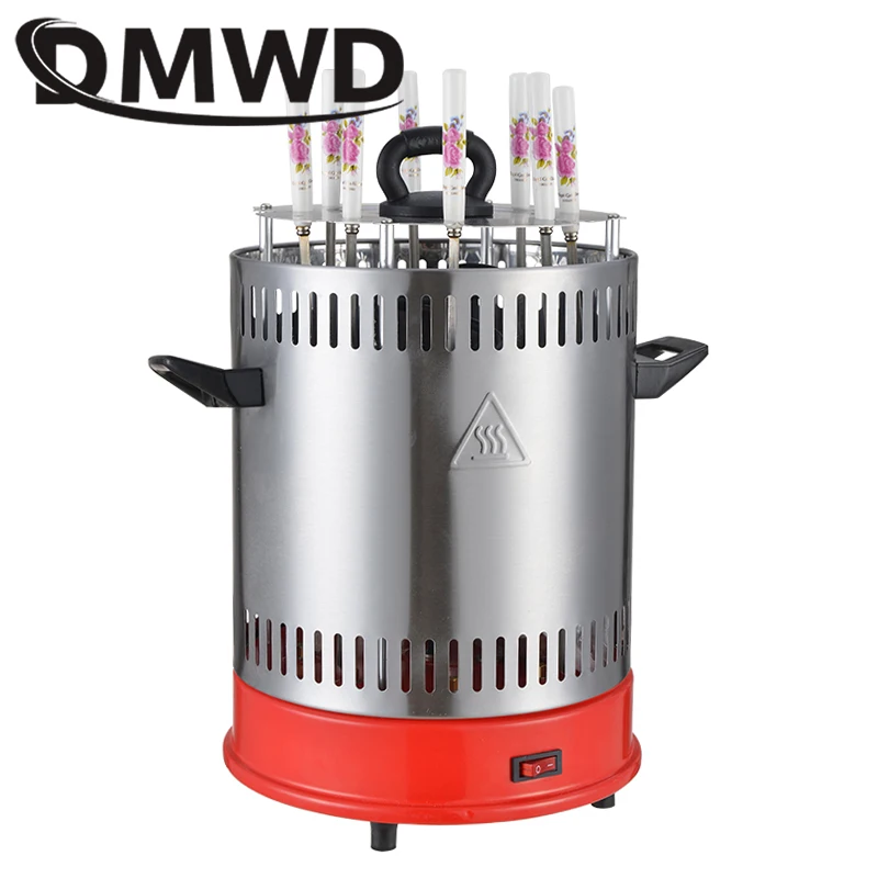 DMWD Electric grill oven barbeque machine skewer kebab BBQ Smokeless