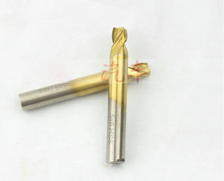 5.0mm Drill Titanized End Mill Milling Key Cutter For Vertical Key Machine,Titanium Milling