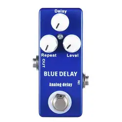 Горячая-Mosky Deep Blue Delay мини-гитарная педаль эффектов True Bypass