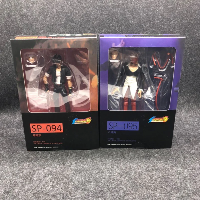 Figma игра КОФ Король бойцов Кио Kusanagi& Iori Yagami BJD ПВХ фигурка модель игрушки