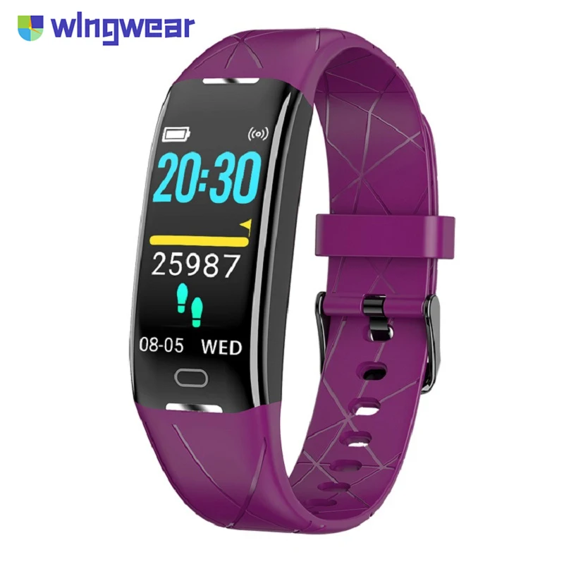

Smart Watch 0.96" Color Screen IP68 Waterproof Fitness Tracker Bluetooth Heart Rate Monitor Smart Wristband Sport Bracelet