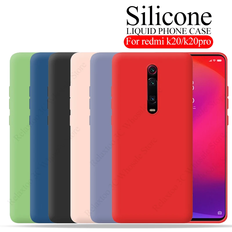 Чехол для Redmi K20 чехол из жидкого силикона xiaomi mi 9 t pro Mi9t K 20 9tpto k20pro redmik20 мягкий