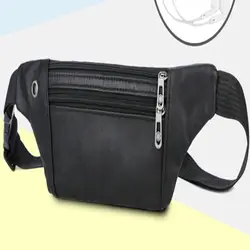 Корейская версия Высокое качество унисекс кожа для мужчин поясная сумка поясная кошелек клатч кассовый аппарат Heuptasje Касса