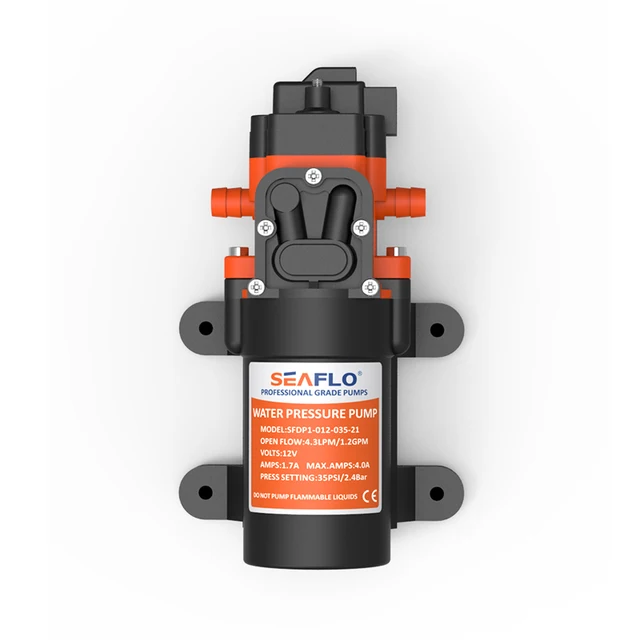 2711 Seaflo 12 V 35psi 12 Gpm électrique Pompes à Eau Automatique Pompes à Membrane Marine Bateaux Rv Dans Marine Pompe De Automobiles Et Motos