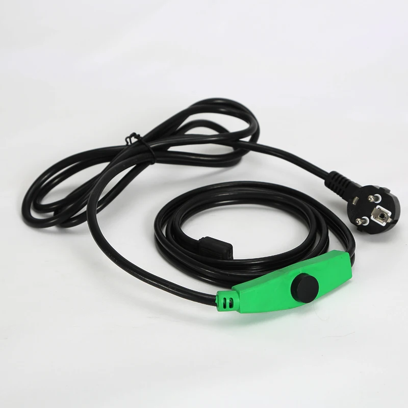 

230V 384W Electric Smart Heated Cable For Small Container 24M Ice Melting Heating Cable With EU Plug 2016 Factory Direct Sales