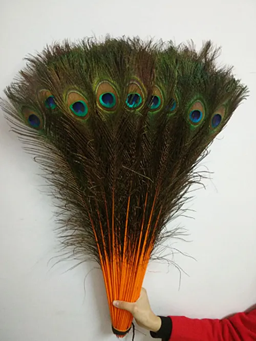 10-500pc Quality beautiful natural peacock feather 32-36inch/80-90cm Wholesale 10-500pc Quality beautiful natural peacock feather 32-36inch/80-90cm Wholesale