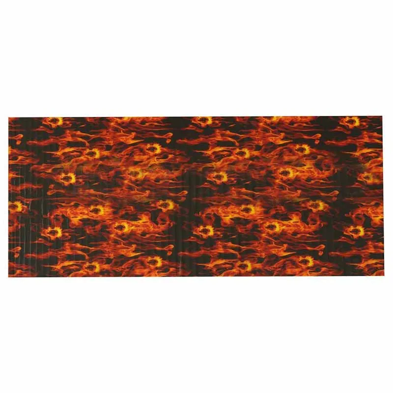 1PC 0.5 x 1m PVA Dipping Skulls Hydrographics Water Transfer Printing Flaming Film