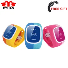 2017 Smart Phone Watch Children Kid Wristwatch GSM GPRS GPS Locator Tracker Anti-Lost Smartwatch Child Guard for iOS Android