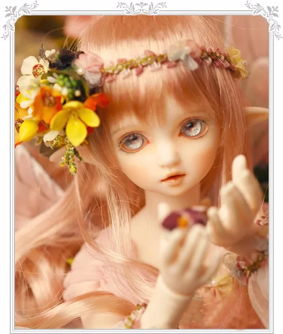 HeHeBJD абсолютно bjd 1/4 Flowne(не Flowen) кукла эльф глаза