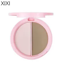 xixi 2 colors bronzers highlighters powder palette Contouring make up highlighter glow kit bronzer and highlighter for face