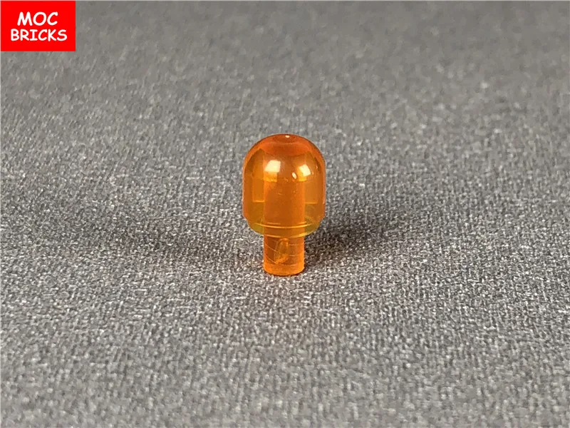 10 шт./лот DIY Tans orange Bar с крышкой для освещения/Bionicle Barraki Eye fith 58176 строительным блоком