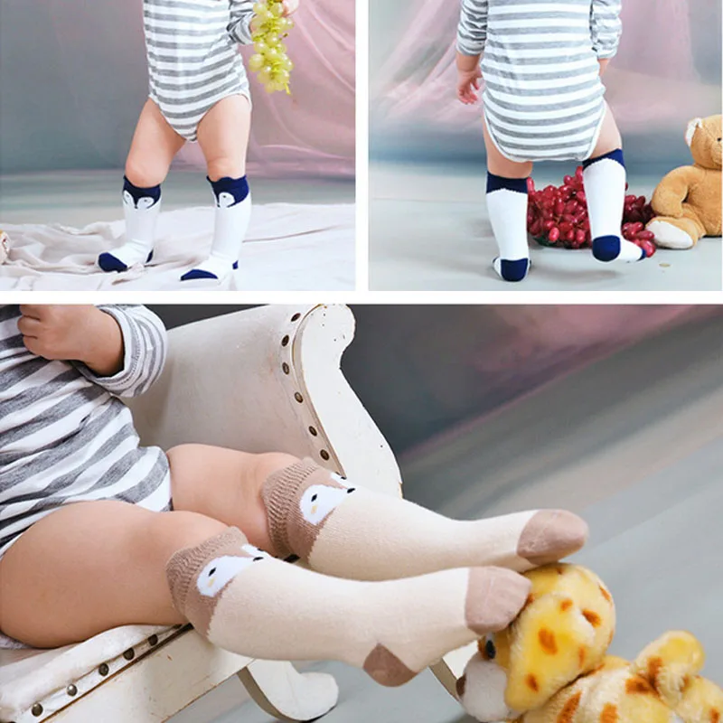 Носки для маленьких девочек, meias infantil, гольфы принцессы с бантиками, милые длинные прямые носки для малышей, детские носки в Вертикальную Полоску