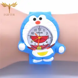 Милые японские мультфильм часы кот вахта милые дети Наручные часы детей подарок ребенку кварцевые часы