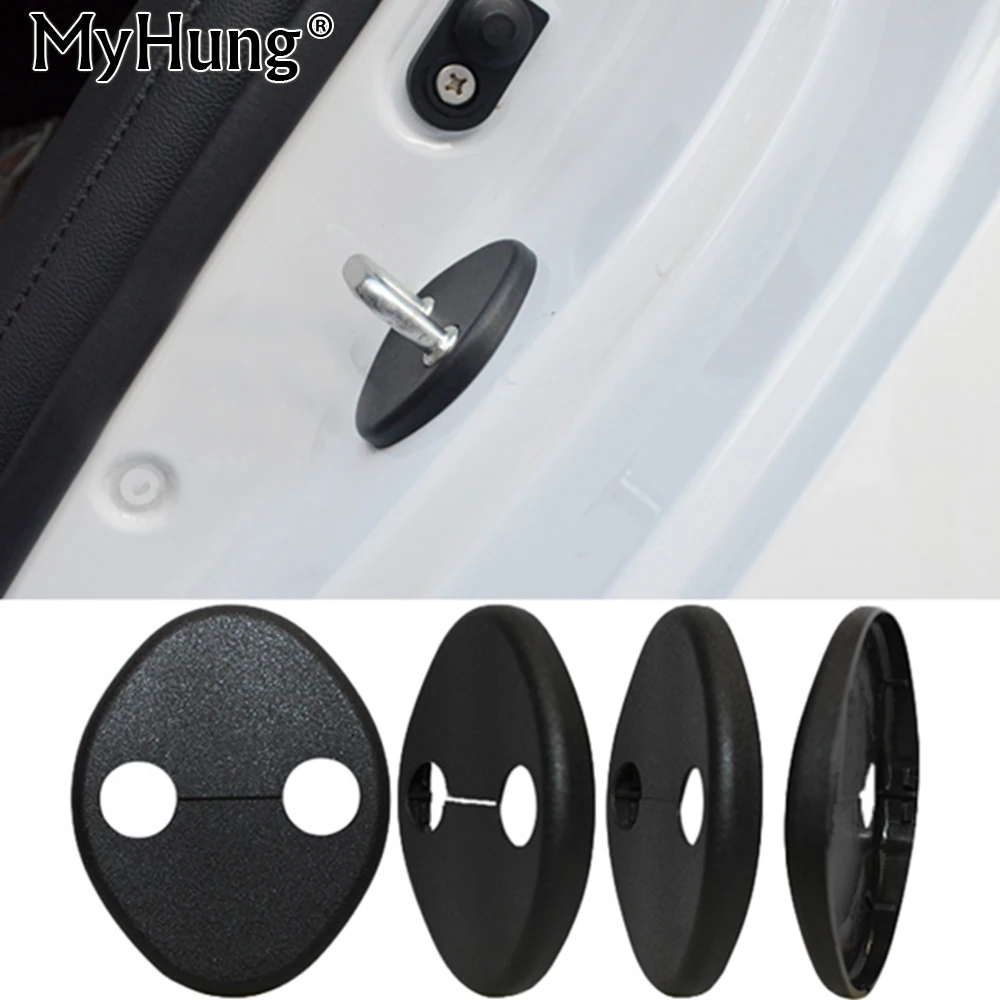 

Car Door Lock Cover For Hyundai Tucson IX35 I30 Elantra Sonata Azera Veracruz For Kia Sportage R 2010-2014 4pcs Car Styling