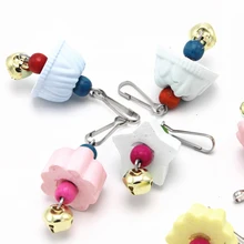

3pcs/lot Pets Parrot Squirrel Toy Molar String Parrot Grindstone Calcium Milk Bite Bird Toy Pet Products Bird Supplies