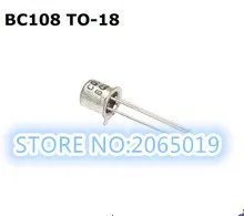 

10PCS BC108B BC108 TO-18 Small gold sealed triode