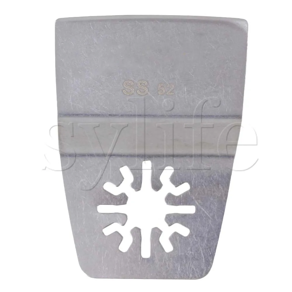 Silver 52mm Width Stainless Steel Oscillating Tool Universal Flexible