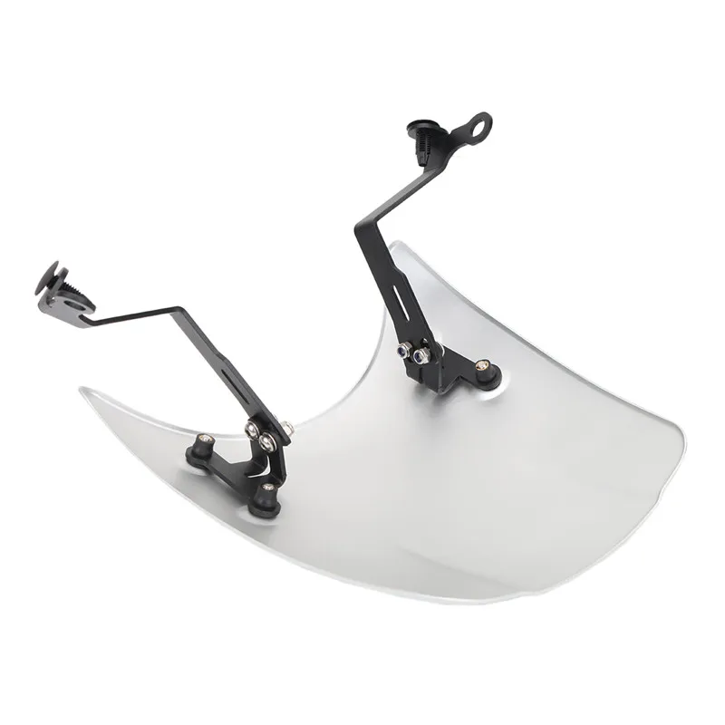 Aluminum Windshield Windscreen Wind Protection For BMW R Nine T R9T 2014 2015 2016 2017 Headlight Fairing Guide Plate WISENGEAR (18)