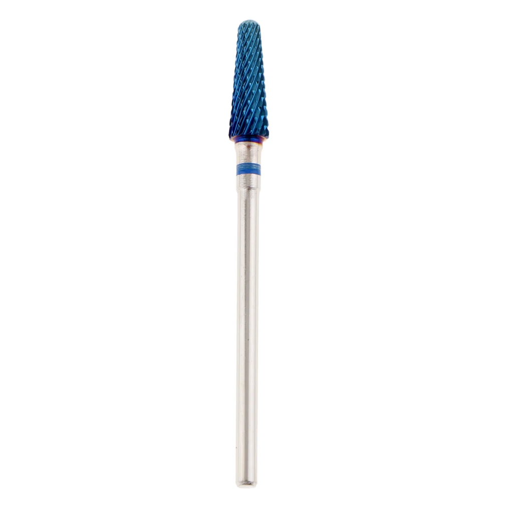 Carbide Rotary Nail Drill Bit with Smooth Round Top Nail Art Salon Manicure