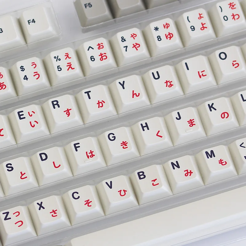 Enjoypbt клавиатура механическая keyboarded hot 117 keycaps японские Dye Subbed Keycap Set cmyw rgby|keyboard