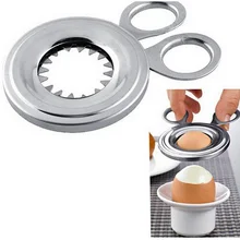 Прекрасный удобный яйцо Топпер резак клипер нержавеющая сталь кухня гаджет инструмент HY99 AU17