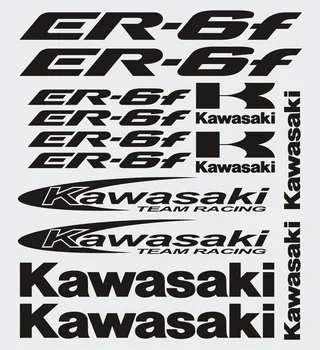 

For 1Set KAWASAKI ER-6f 14psc. Decal Sticker Kit -- BEST PRICE-- #SK-062 Car Styling