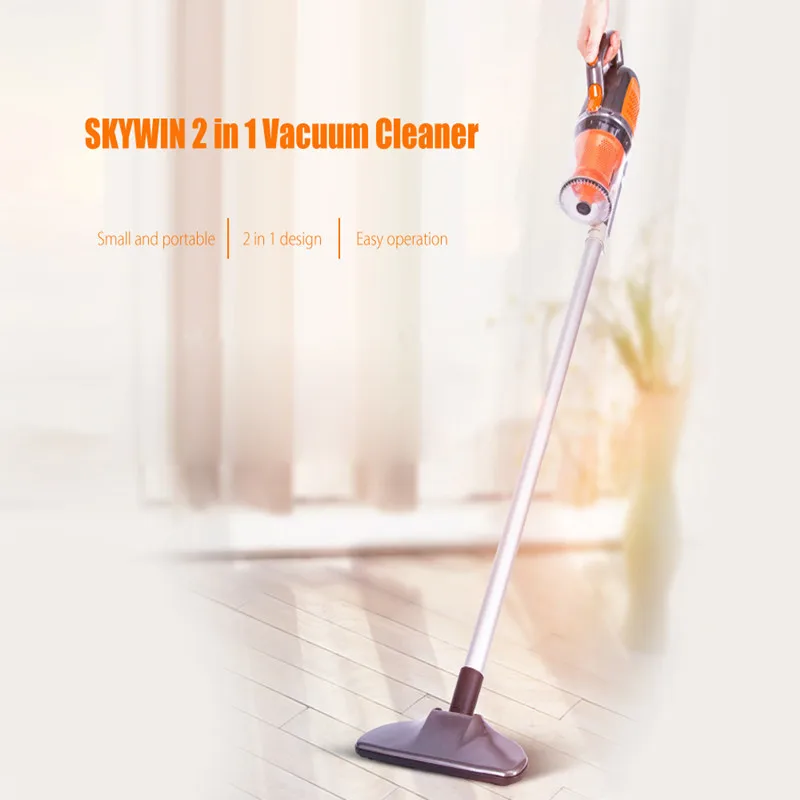 

VC-S1603 2 In 1 Low Noise Household Portable Vacuum Cleaner Handheld Home Upright Aspirator Cleaning Machine 1.2L Dust Capacity