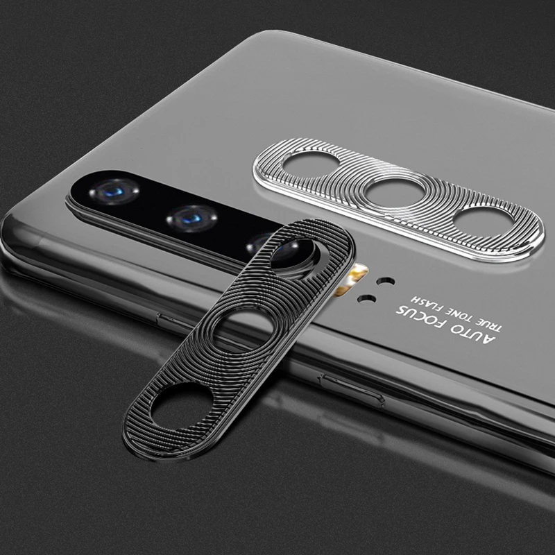 

2 PCS Rear Back Camera Lens Case Metal Guard Circle Bumper For Huawei P30 Lite P20 Pro Mate 20 X Camera Protective Ring Cover