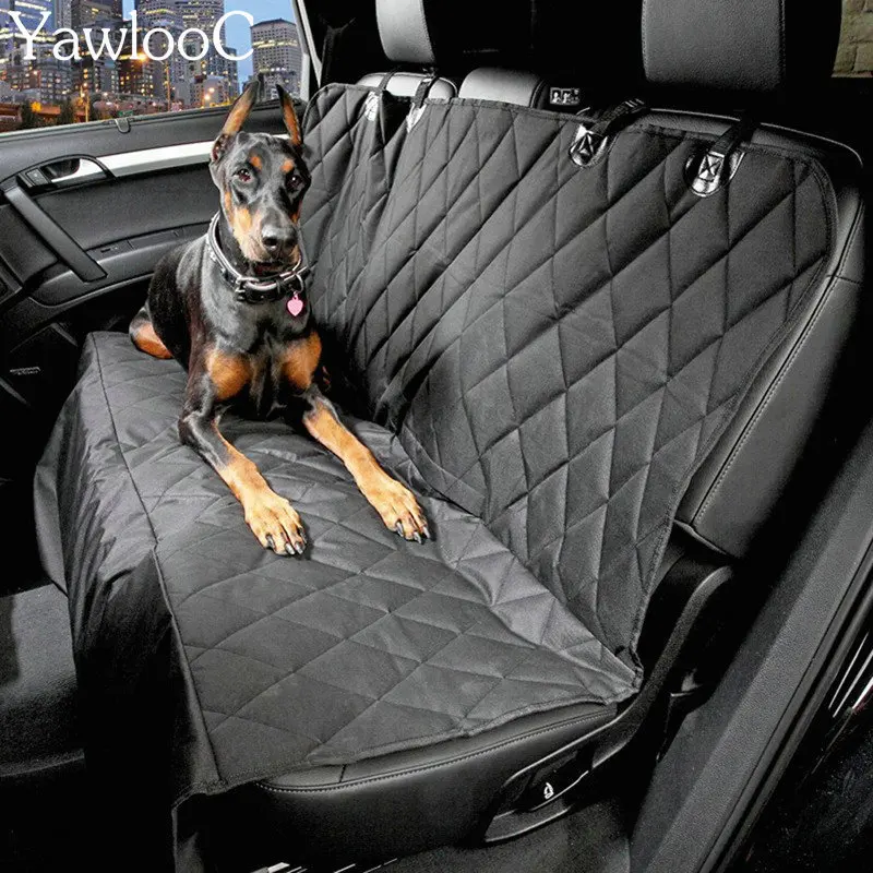 font b Car b font Pet Seat Covers Waterproof Back Bench Seat 600D Oxford font