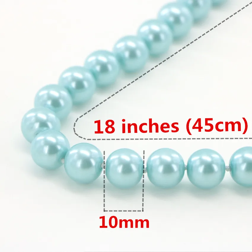 1 Natural South China Sea Pearl Necklace Baroque (13)