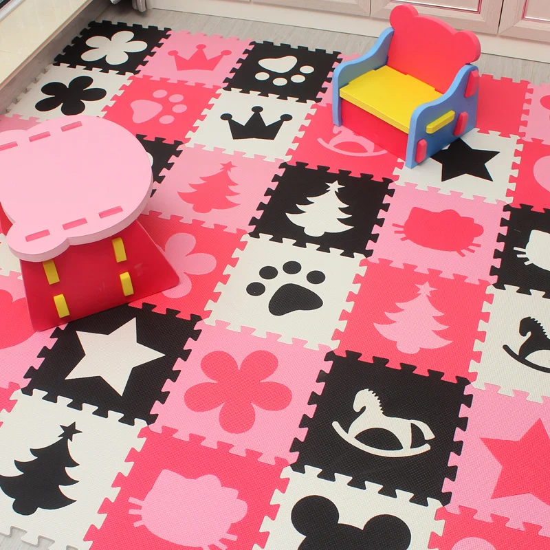 Marjinaa baby EVA Foam Play Puzzle Mat 20 or 30 lot Interlocking Exercise Tiles Floor Carpet