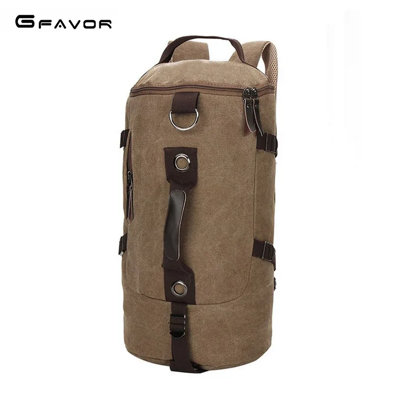 

G-FAVOR Men Travel Bags Large Capacity Multifunctional Shoulder Bag Fashion Men Backpacks Men's Multi-purpose Travel Backpack