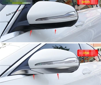 

Yimaautotrims Accessories For Mercedes Benz C Class W205 2015- 2020 Stainless Steel Car Rearview Mirror Rubbing Strip Cover Trim