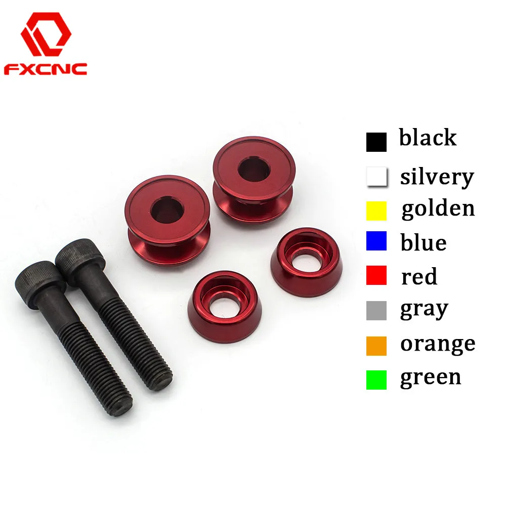 M10 CNC Motorcycle Swingarm Spool Sliders Swing Arm Spools Sliders For