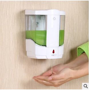

800ml Automatic Sensor Liquid Soap Dispenser Base Wall Mounted ABS Touch-free Sanitizer foam Soap Dispenser