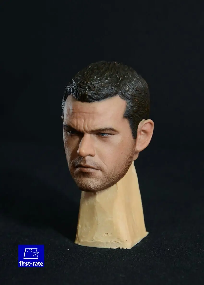 Custom 1//6 SCALA Matt Damon TESTA SCOLPIRE per il corpo figura Hot Toys