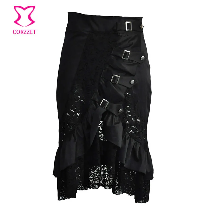 Duistere Steampunk Gothic Kostuum Vrouw