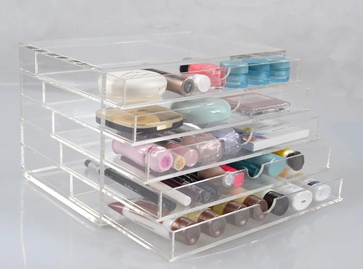 20pcs New Anti Scratch Clear Transparent Acrylic Makeup Box